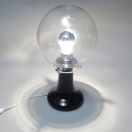 Image 1 of Space Age Lampe Fällander Glas 60er Jahre