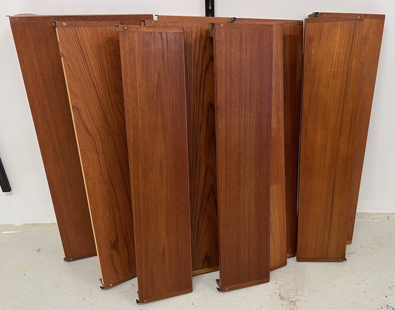 Image 1 of Système d'étagères en teck de Kai Kristiansen de FM Møbler