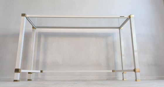 Image 1 of 😍✨ Pierre Vandel Paris - Iconic console table with stretcher, designed by Pierre Vandel Paris ✨😍