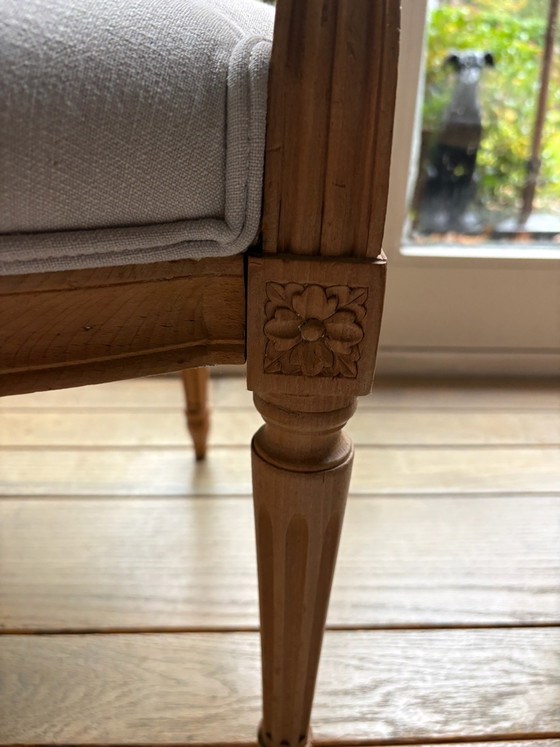 Par de Sillones, Madera, Textil, Beige (foto 3 de 5)