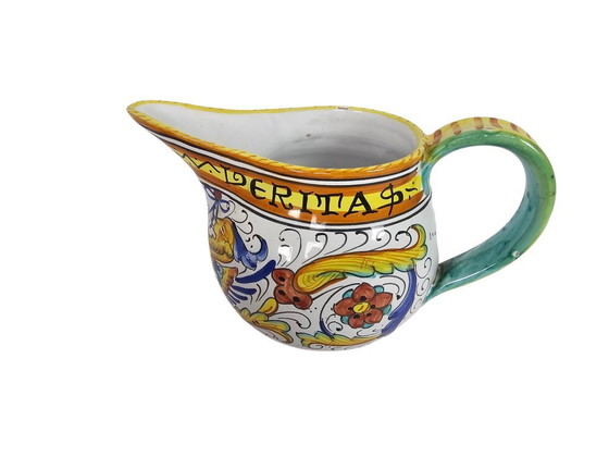 Image 1 of Vintage - DERUTA  -  stijlvolle snavelkan -  Italië -  Ceramiche - 1960-70s