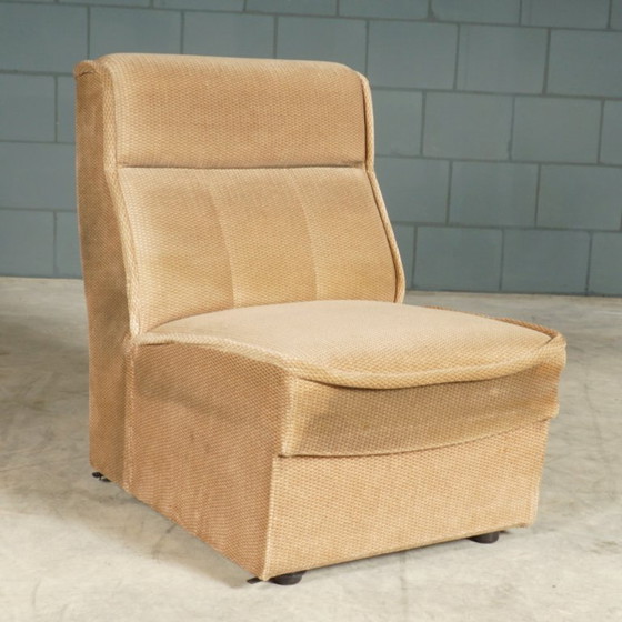 Canapé d'angle modulaire en tissu style années 60 – Canapés modulables, Textile (photo 4 of 15)