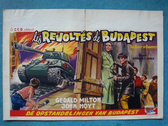 Image 1 of Partij originele filmposters uit de jaren 50-60