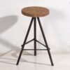 Sgabello rotondo in stile industriale (c.1960) #1 – Sgabelli, Iron, Industrieel (photo 9 of 16)