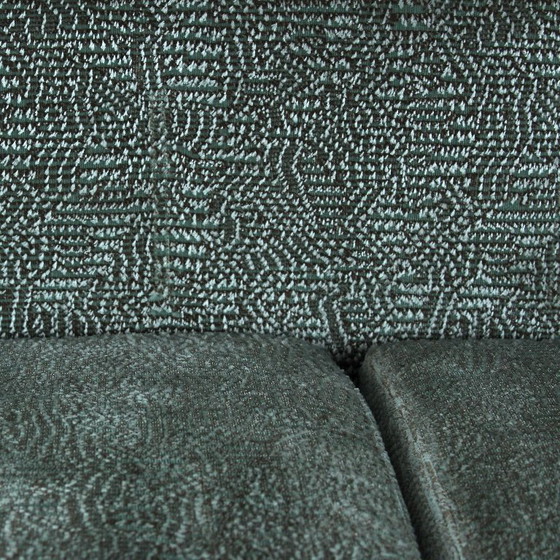 Image 1 of divano cornaro a 2 posti in legno di iroko e velluto jacquard di zimmer + rohde di carlo scarpa per studio simon, italia, 1974