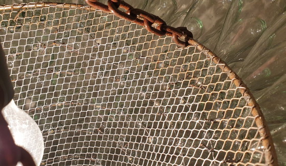 Image 1 of Suspension vintage en verre de Murano motif raisin XL