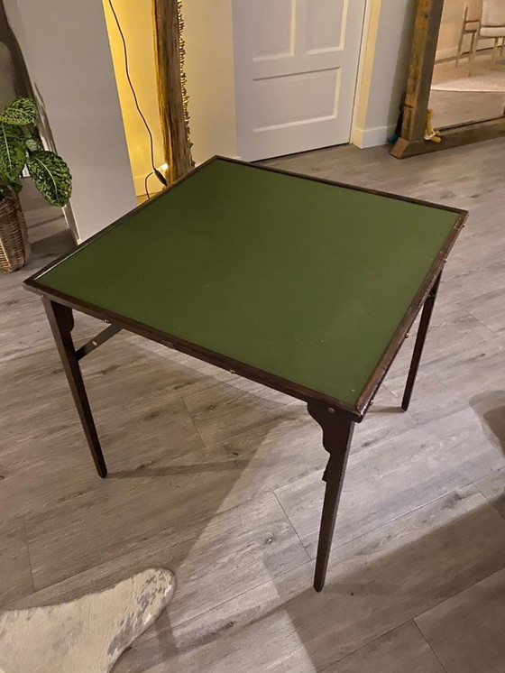 Image 1 of Mesa de cartas antigua