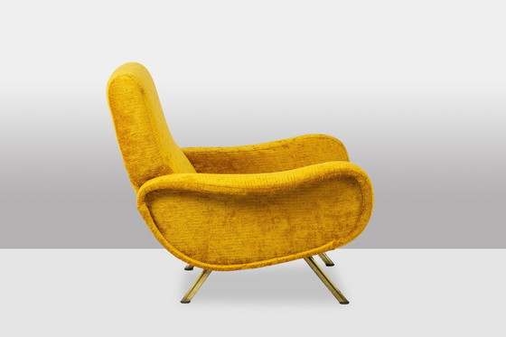 Image 1 of Marco Zanuso para Artflex: Sillones de latón amarillo y dorado, años 50