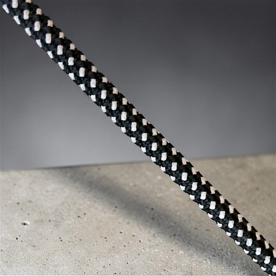 Image 1 of Large Space Age inspired yellow opaline ribbed glass dome hanging light for dining room, 1970s