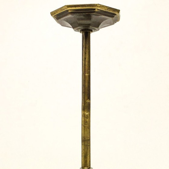 Pendant Lamp from Polam, Poland, 1970s – Glass, Metal (photo 3 of 11)