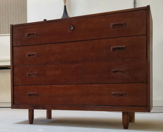 Image 1 of Mid-century chest of drawers