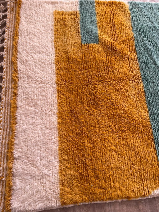 Tappeto berbero tradizionale fatto a mano, su misura, 1,5/3,5 m – Aime Té, vloerkleden en tapijten, Wool (photo 2 of 7)