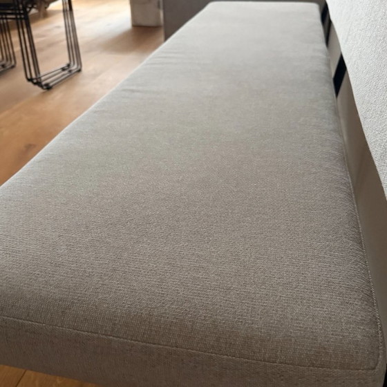 Image 1 of Banc de salle à manger scandinave Aspen beige recyclé