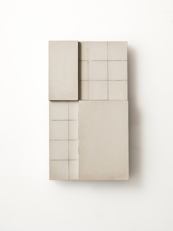 Image 1 of 3 oggetti da parete brutalisti