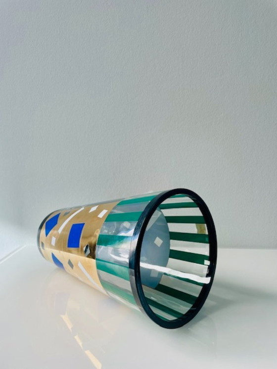 Image 1 of Icónico Saqqarah Vaas – Egizia x Sottsass Associati, 1995 (diseño de Nanae Umeda)
