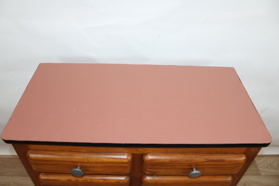 Image 1 of COMMODE MADO TERRA COTTA 1960 FRANCE