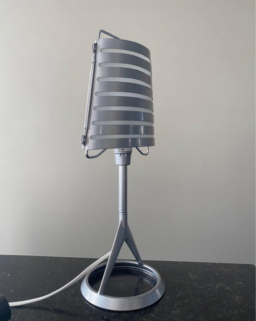 Cleto Table Lamp by Roberto Favaretto for Lucente, 1980s – tafellampen, Aluminium, Plastic (photo 2 of 6)