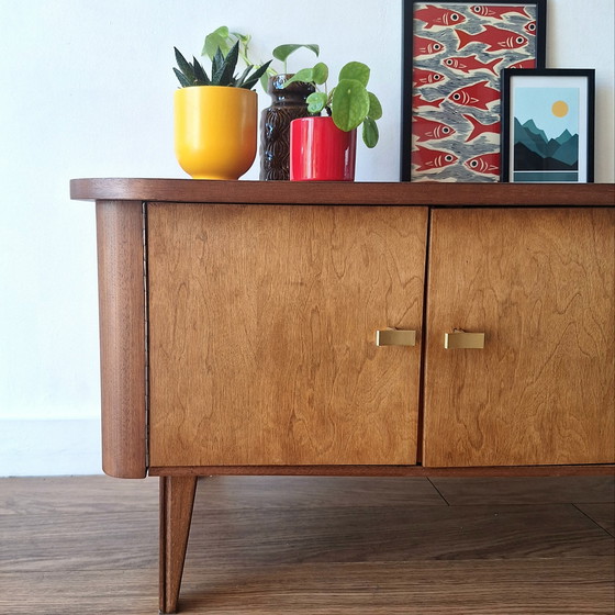 Image 1 of vintage laag dressoir