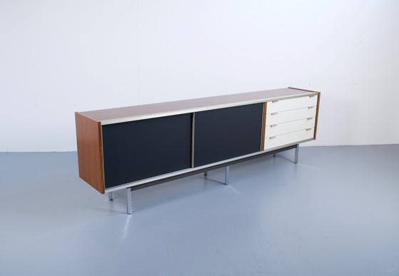 Image 1 of Teak sideboard by Georges Frydman, 1963, EFA publisher
