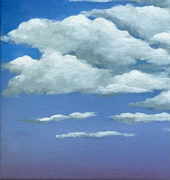 Paquete de Nubes – Pinturas y dibujos, Canvas (photo 3 of 5)