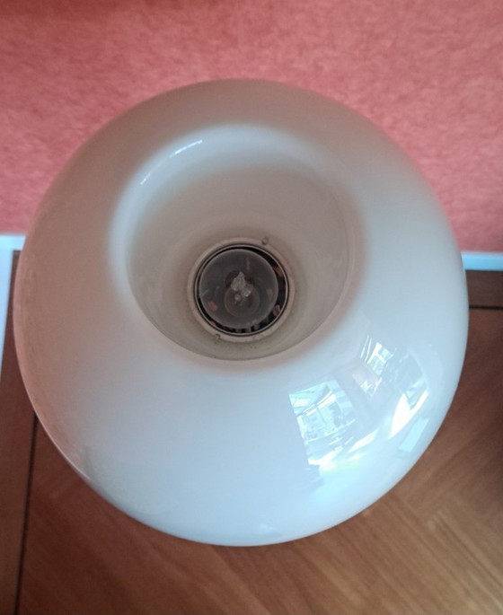 Design Floor light Artemide Menelao 1980s – Wood, Glass (photo 4 of 8)