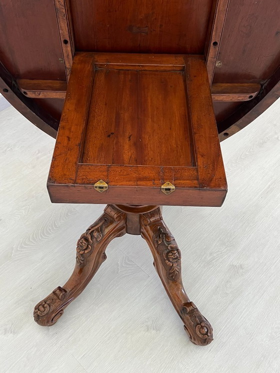 Image 1 of Mesa de vela, siglo XIX - Madera