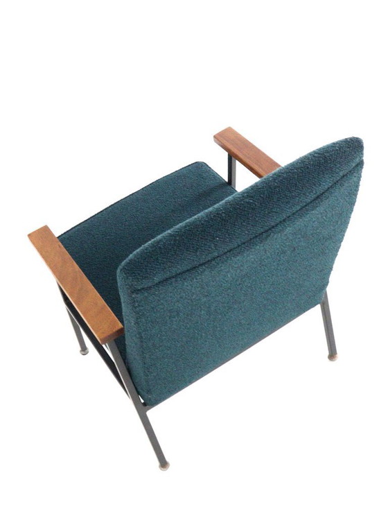Image 1 of Fauteuil Gispen 'Genie' vintage nouvellement rembourré