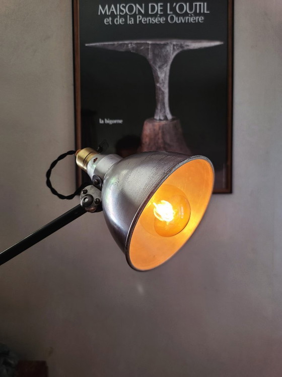 Image 1 of Lámpara grande de arquitecto Mazda 1930-40 totalmente restaurada