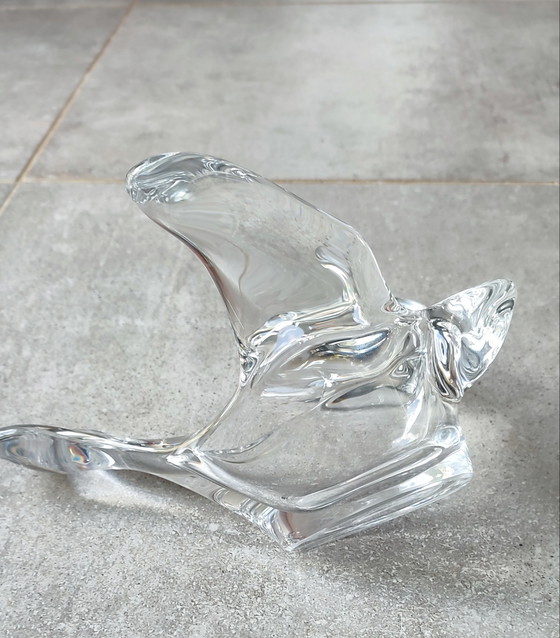 Image 1 of Vintage vogel kristallen blok