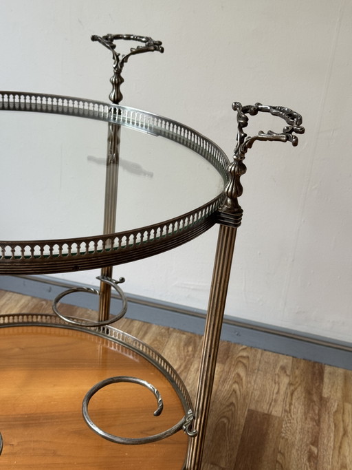 Vintage serveertrolley