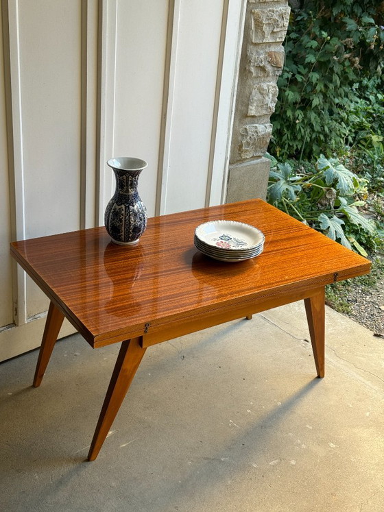 Mesa Magic Revelation Albert DUCROT, años 50 – Mesas de comedor, Madera (photo 2 of 13)