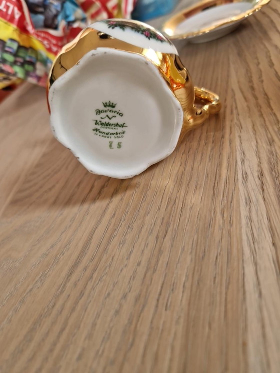Bavaria Waldershof, Lavishly Decorated With 24 Carat Gold – Tableware, Porcelain (photo 6 of 6)