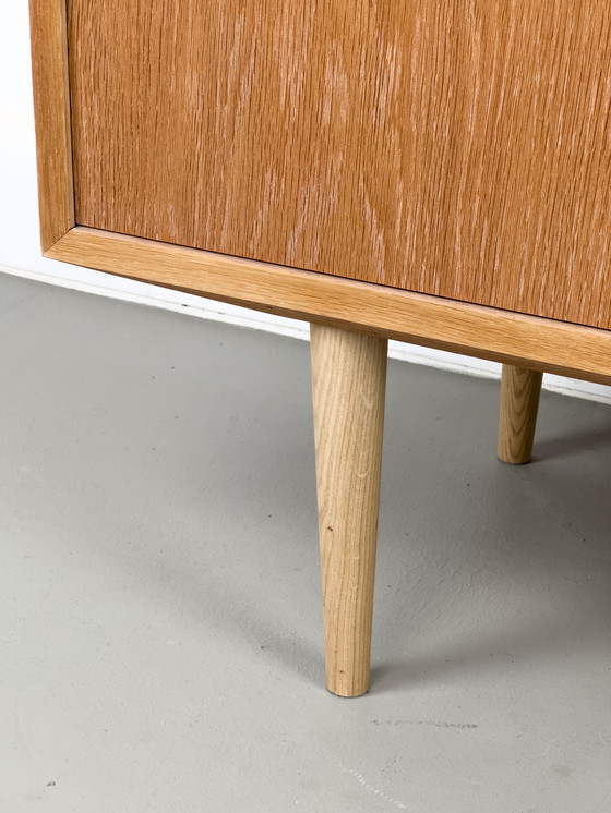 Image 1 of Deens eiken dressoir van Carlo Jensen voor Hundevad & Co, 1960S