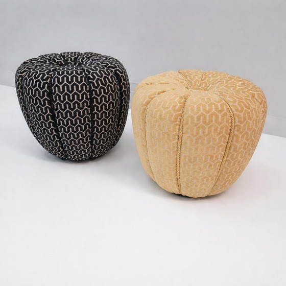 Image 1 of Satz Poufs von Jindřich Halabala für Up Zavody, 1940er Jahre