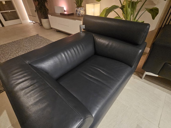 Image 1 of Magnifique canapé deux places Leolux Howlo - NEUF 4000 €.