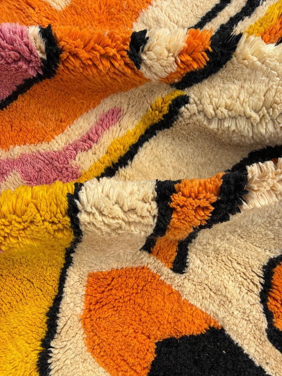 Marokkanischer Berberteppich 230 x 300 cm, moderner Wohnzimmerteppich, authentischer marokkanischer Teppich (photo 5 of 12)