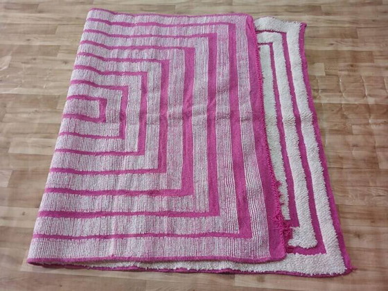 Beiger Berber-Teppich mit geometrischen Mustern 250cm x 150cm – Teppiche & Läufer, Wool (photo 8 of 10)