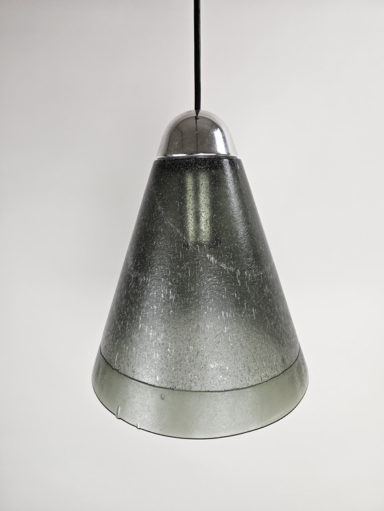 Image 1 of Lámpara colgante gruesa antracita living glass Peill & Putzler