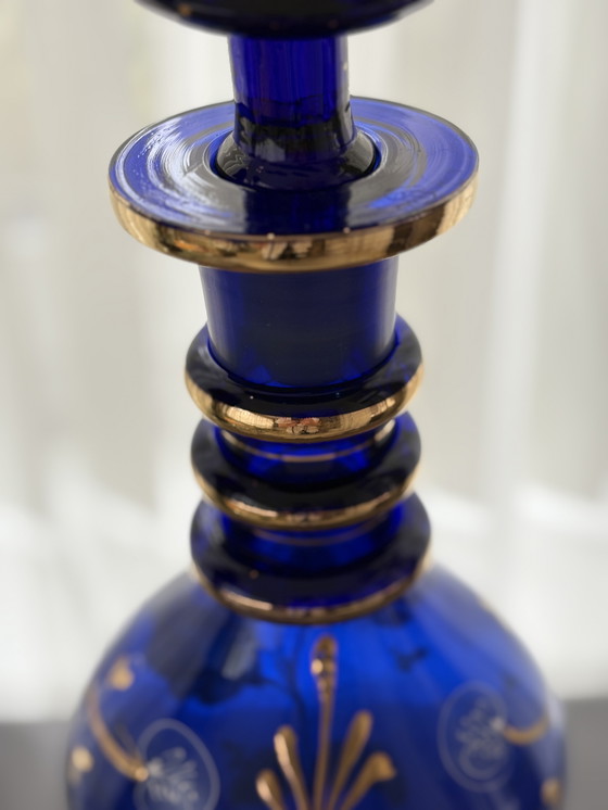 Image 1 of WATERKARAF BLUE GOLD