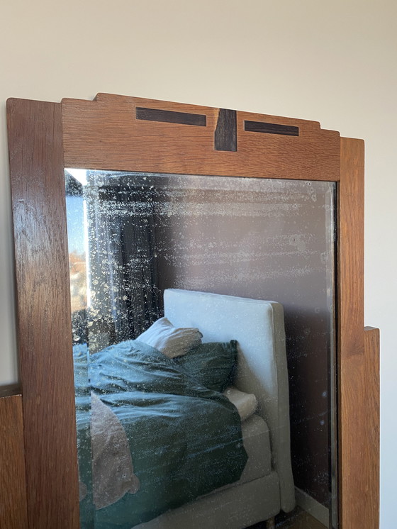 Image 1 of Kaptafel met spiegel / nachtkastjes met passpiegel