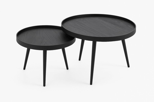 Stilvolles Designer-Couchtisch-Set - luxuriöse Ausführung & modernes Design