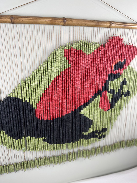 Image 1 of Tapisserie de perles vintage 