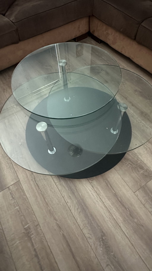 Ronald Schmitt glass coffeetable