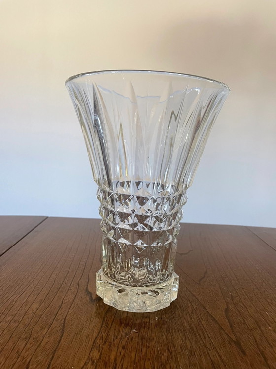Vintage Chiseled Vase (photo 2 of 2)