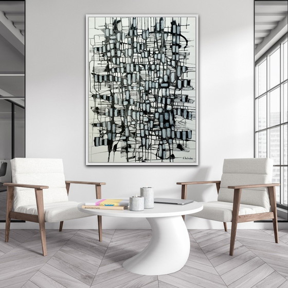 Image 1 of Composition abstraite XXL de Natia Antadze