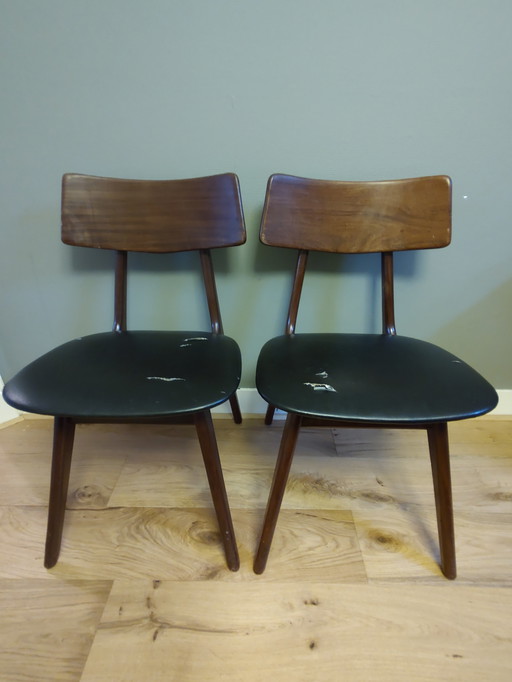 2x Louis van Teeffelen dining room chairs Topform