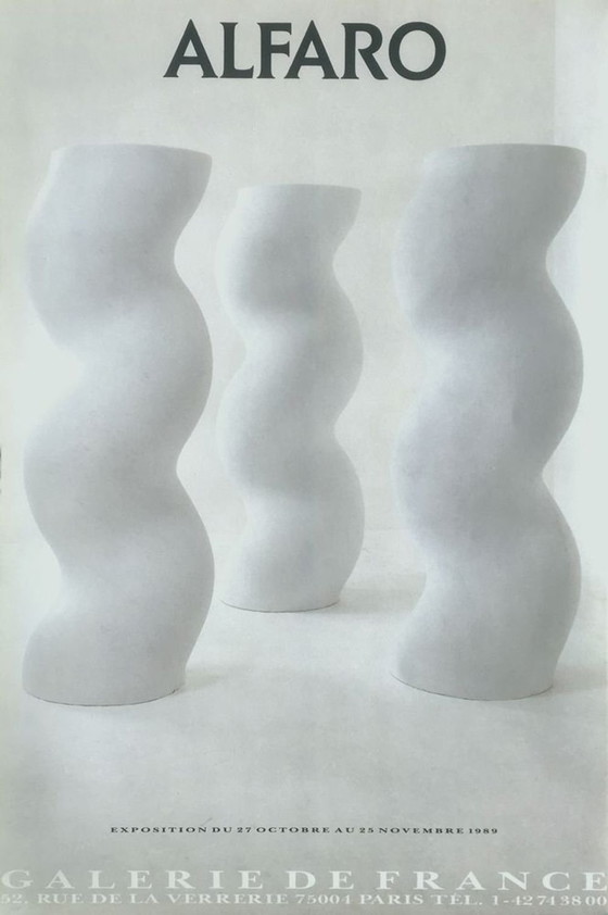 Image 1 of Andreu ALFARO Expo 89 Galerie de France poster 1989