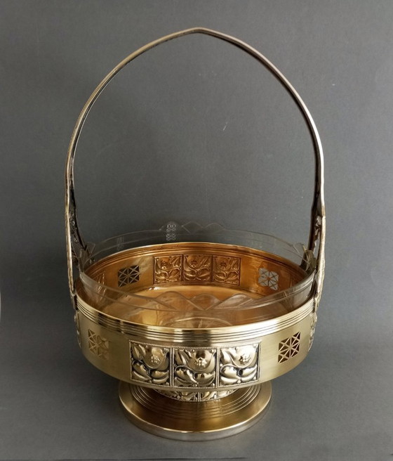 Image 1 of Centro de mesa secesionista Josef Emanuel Margold Wolkenstein & Glückselig 1910