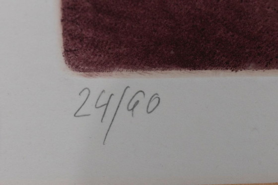 Image 1 of Stampa in edizione limitata “Vinný brouk”, Jaroslava Pešicová, 1982, Cecoslovacchia