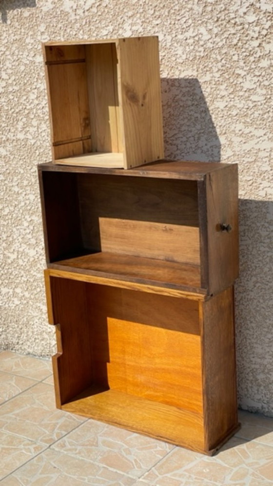 Scaffale Vintage con Cassetti in Rovere Massiccio – Credenze, Wood (photo 21 of 30)